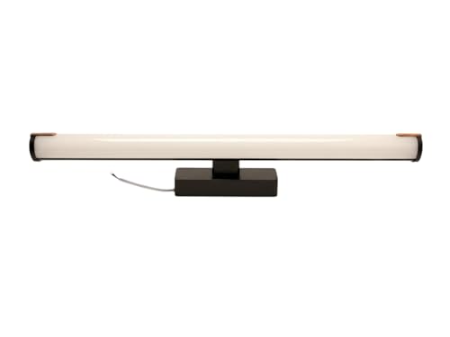 Image of Rosegold | Black Body | Dressing Table |Rose Chrome Finish | Bathroom Mirror | Vanity | Picture | Cabinet | Adjustable | Wall Mounted Light. 2 Year Warranty. (Black crome, 18w)