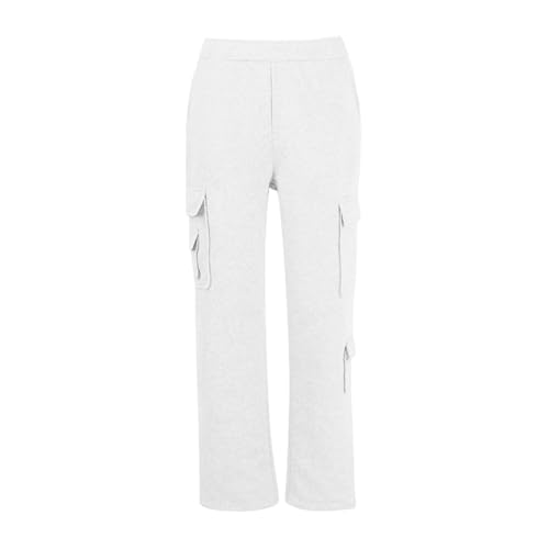 Jogging femme cargo en vêtements de sport avec ceinture ajustable