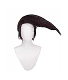 KAPVXRKI Hanamura Teruteru Cosplay Wig Heat Resistant Synthetic Wigs for Halloween Costume Party Role Play+Wig Cap