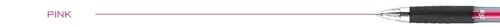 Image of uniball 207 Retractable Gel Pen, Medium Point (0.7mm), Pink Ink, 6 Pens