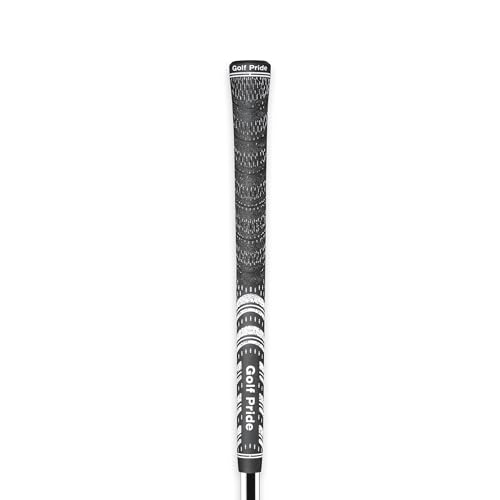 Golf Pride MCC Golf Club Grip - All-Weather Hybrid Grip - Brushed Cotton Cord & Pebbled Texture - Moisture-Wicking Technology - Midsize - Black