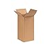 Partners Brand 6614 Brown 14-inch x 6-inch Tall Corrugated Boxes, 25/Bundle