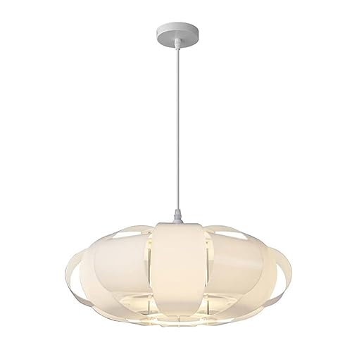 Suspension blanche pour restaurant et salon au design épuré