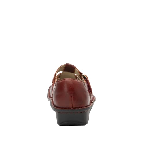 Image of Alegria Women's Pesca Fisherman Leather Sandal