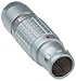 LEMO FGG.0B.306.CLAD42 CIRCULAR CONNECTOR, PLUG, SIZE 0, 6 POSITION, CABLE