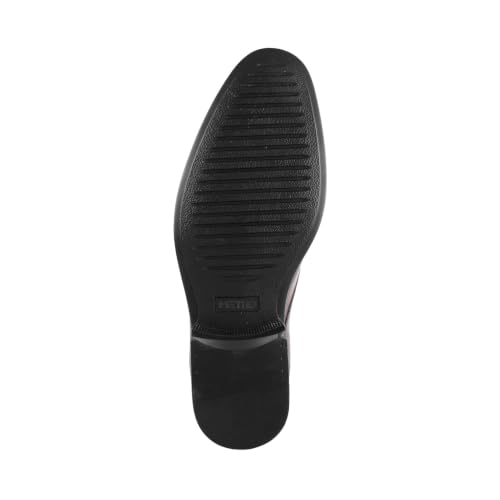 Image of Metro Men Leather Flat Shoes (19-5537)