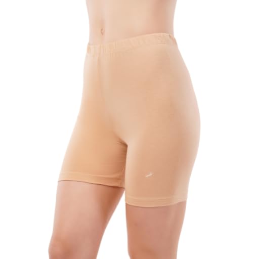 lumeva - softness that shines everyday Lumeva Women's Stretchable Cycling Shorts - Skin Fit Tights for Gym, Sports, Running, Yoga and Dresses-picture-42