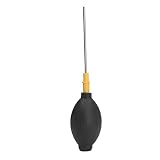 Chiyyak Distributeur Portatif de Termites, Pulvérisateur D' à Ampoule Antiparasitaire avec Ampoule en Silicone, Tube en Acier Inoxydable pour Jardin, Ferme, Serre, Util