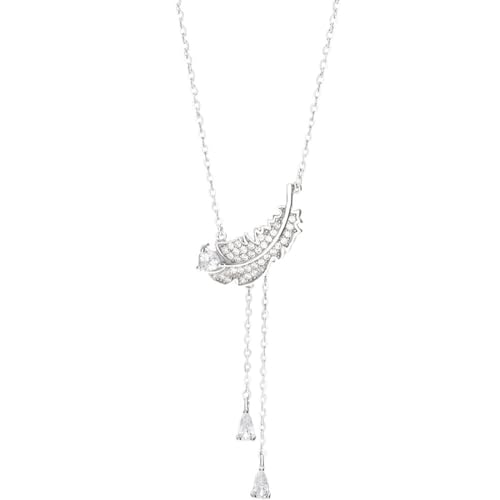 Collier ras du cou avec pendentif cristal en goutte d'eau