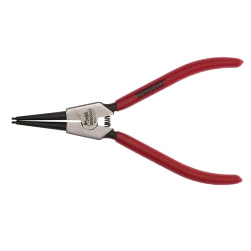 Teng Tools 7 Inch Vinyl Grip Straight/Outer Type Snap Ring/Circlip Pliers - MB472-7