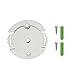 Plastic Camera Wall Mount Bracket Holder For Smart Home Security Camera Accessories For Smart Camera Fixed Stand No Dril Dome Camera Wall Mount Bracket Universal Security Camera Wall Mount White Home