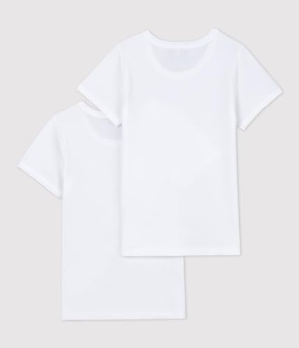 Petit Bateau A0AAB, Camiseta Niñas (Pack de 2), Variante 1 (Nuevo), 5 años