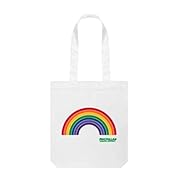 Show your support with this beautiful and useful Macmillan Rainbow Tote Bag. The tote bag is made of organic cotton Twill Weave (170gsm). The size of the bag is 37cm x 42 cm. 100% organic cotton. 100% of the profits from this product goes towards hel...