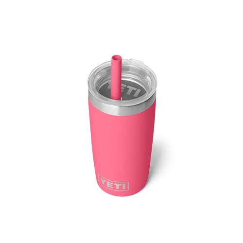 Image of YETI Rambler Jr. 10 Oz Tumbler with Silicone Straw Lid