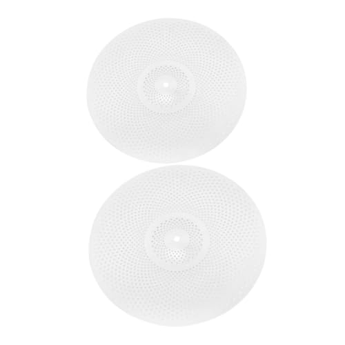 Cymbales Mutes Kit Batterie pour Répétition Silencieuse et Entraînement Quotidien