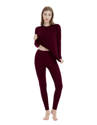 Image of Iguana Womens 100% Merino Wool Base Layer Set Active Thermals