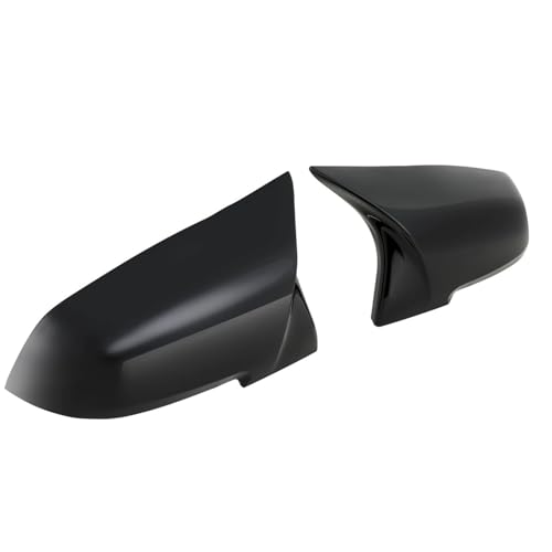 Couvercle de rétroviseur de remplacement contre les rayures noir carbone pour BMW F20 F30 X1