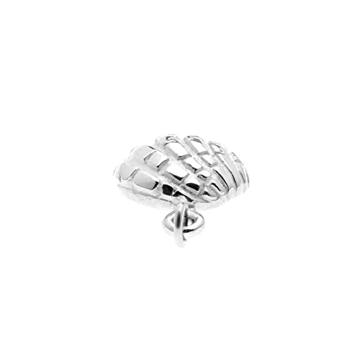 Sterling Silver Pan Dulce Concha Charm, Mi Vida Collection4