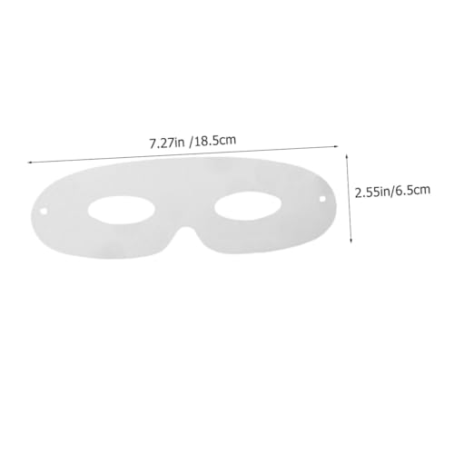 Masques Légers Papier pour Bricolage Événementiel sans Risque de Déchirure - 2