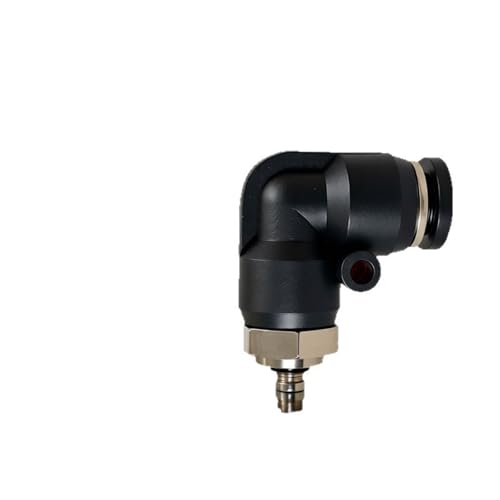 Codo neumático PL6-04 con conector rápido de tubo de aire 2