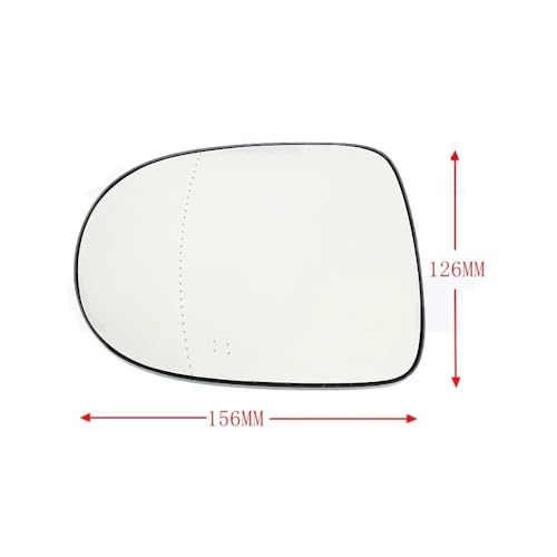 Glace rétroviseur pour Clio 2009 résoud le problème d'angle mort