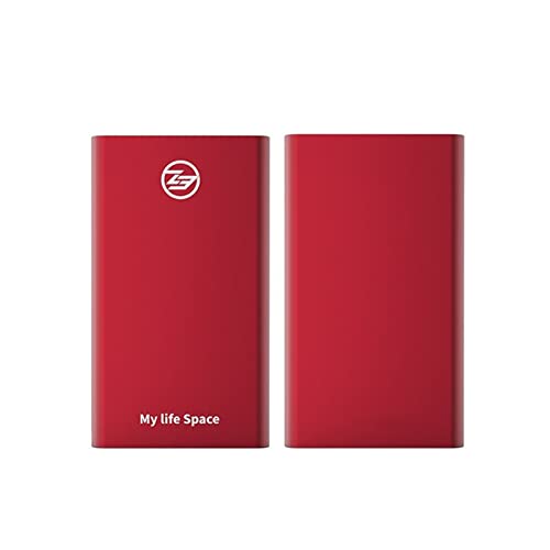 金属SSD外付けハードドライブ960gb / 480gb / 120gb、Usb3.1 Type-cモバイルデータストレージ、PCデスクトップ、Macbook、ラップトップ、Ps4、SmartTvに適しています (480GB,Red)