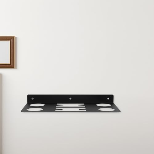 Estante de almacenamiento de pared resistente DOITOOL, soporte de hierro para material de tenis 8