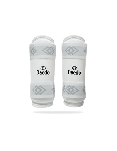 Protège-avant-bras de taekwondo DAEDO léger avec sangles élastiques pour entraînement