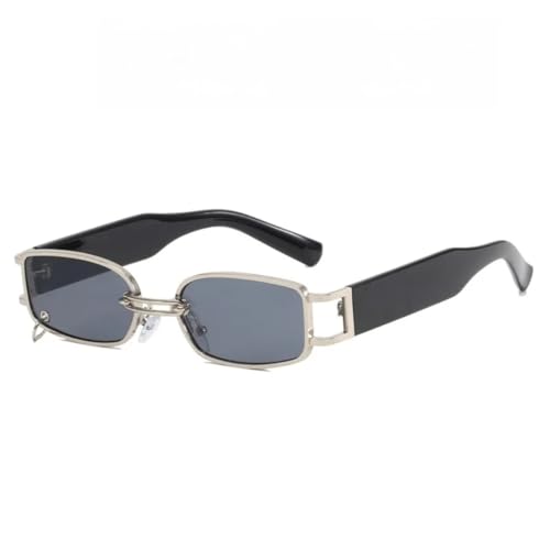 Lunettes de soleil haut de gamme finition métal classique rétro traitement UV400
