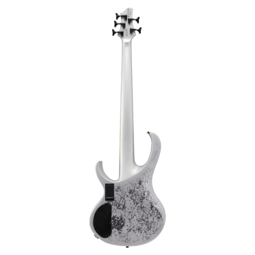 Ibanez 25th-anniversary BTB Standard 5-string Electric Bass Guitar - Silver Blizzard Matte