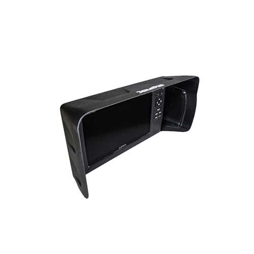 Image of BerleyPro Garmin Fish Finder Visor - Sun Cover & Glare Reduction - Fits Echomap UHD /UHD2 /Ultra, GPSMAP, Striker, Echomap Chirp & More - CNC Machined ASA Plastic