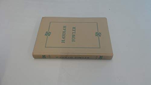 Hannah Fowler 0395077389 Book Cover
