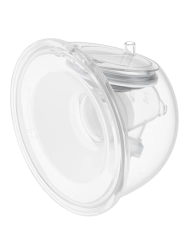 Momcozy Original S9 Pro/S12 Pro Replacement Accessories Only Compatible with S9 Pro/S12 Pro Breast Pump NOT for S9/S12/S12Pro-Quick (Single-Sealed Full Set Collector 24mm Flange 180ml 1 Pack)