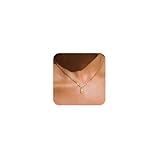 Inicial s para mujer, delicado colgante de cadena con clip chapado en oro con letras, bonito nombre, gargantilla, joyería de