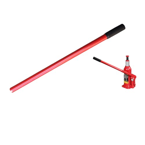 Mango de Gato hidráulico reemplazo Pesado, Palanca de reemplazo de reemplazo para Gatos, Accesorios para automóviles con Agarre Anti-Deslizamiento Rojo 2t-3t
