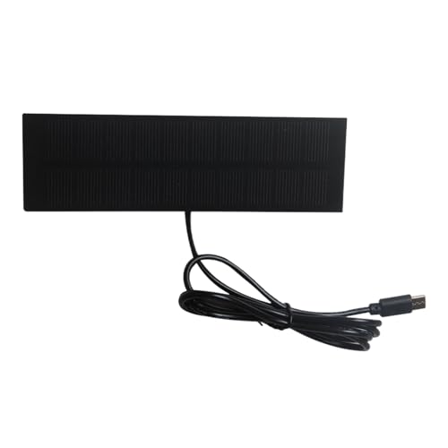 Chargeur Solaire Portable,Type-C Batterie Externe Pliable | Panneau Charge pour Caméra Sécurité - pour Téléphones Appareil Photo Randonnée Panne de Courant Tente Camping Voyage