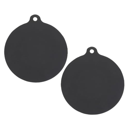 Cabilock Cooking Induction Cooktop Mat Kitchen Gadgets Heatproof Wear-Resistant Oil-Resistant 2pcs Black