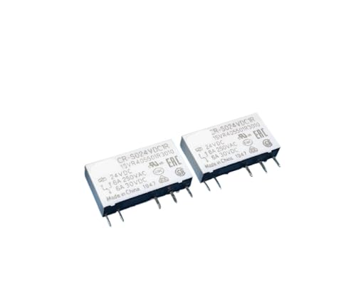 Relé CR-S024VDC1R de 24VDC modelo CR-S012/024VADC1SS 1 pieza para control eléctrico