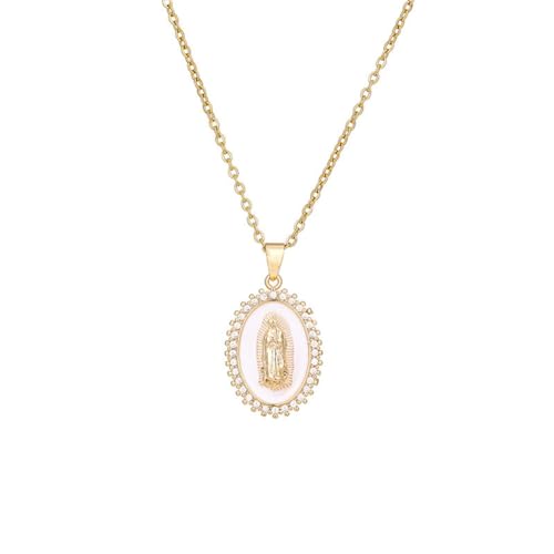 Bijoux de protection Vierge Marie en goutte d'huile pour la sérénité quotidienne