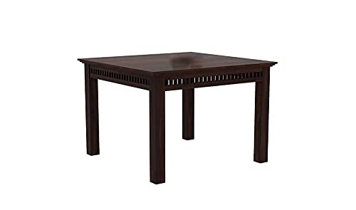 Image of JEENWOOD Solid sheesham Wood 4 Seater Dining Room Sets || Wooden Dining Table Set with 4 Chairs|| Dining Table Set for Home Living Room Furniture