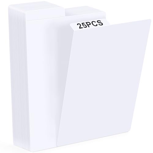 Comic Book Dividers, 25 Pack Cardboard Comic Book Dividers with Tabs for Comic Book Storage Box