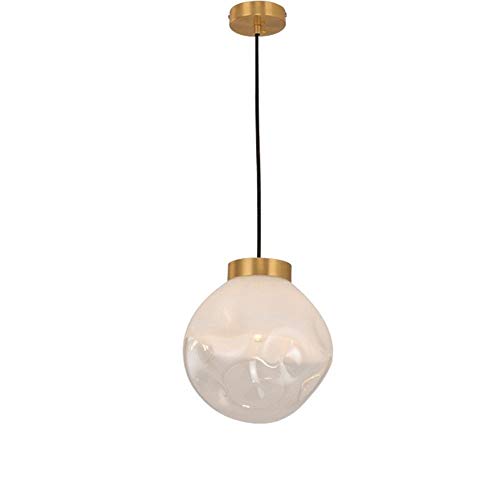 Suspension nordique de prestige globe en verre transparent haut de gamme