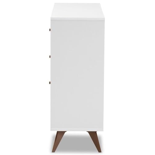 Gabinete para vino Baxton Studio Savino madera miniatura 6