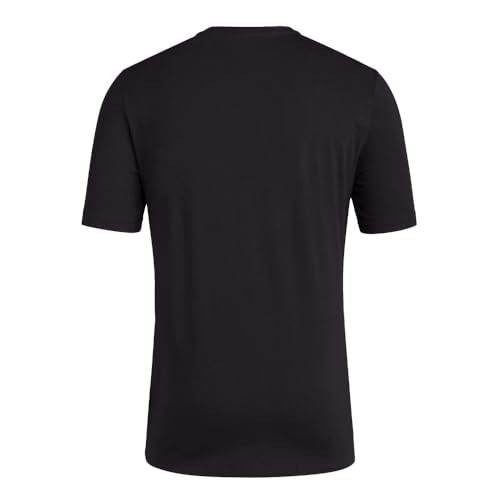 adidas Camiseta de manga corta Messi Neon Lights para hombre, Negro -, Medium