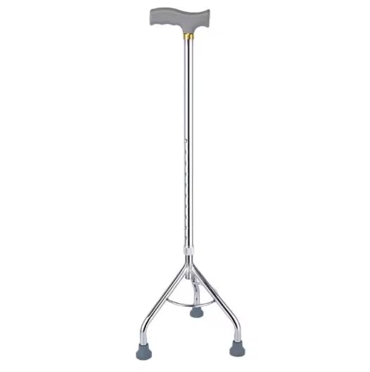 Renewa Walking Stick for Old People Men and Women with Adjustable Height 3 Leg - Ideal for Patients Elderly People Light Weight & Sturdy Hand Stick with Ergonomic Grip & Non-Slip Base FS926-image-6