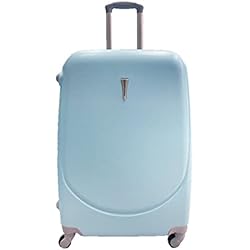 Maletas Alexander Precios Alexander Maleta Mediana de Viaje Equipaje Rígida ABS 4 Ruedas y Cerratura Estructura Ligera Cómoda, con Asa Telescópica y Manija, Candado Combinación 24'': 63.5 X 42 X 23.5 cm, 52L, 3.4 kg