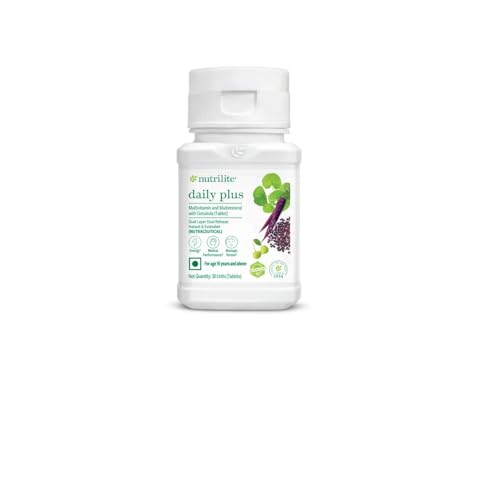 Amway Nutrilite Daily Plus Multivitamin & Multimineral With Gotukola Tablets (30N) Amway Nutrilite Daily Plus Multivitamin & Multimineral With Gotukola Tablets (30N)