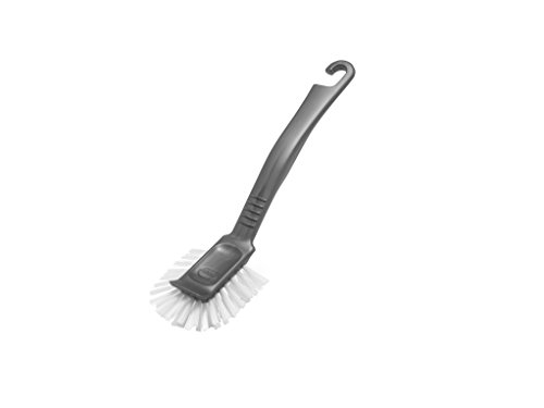 Addis Jumbo Dish Brush, Metallic Silver