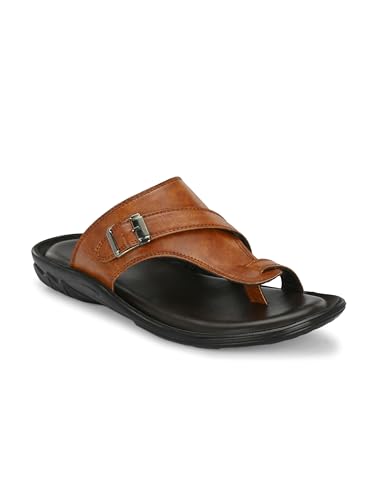Image of IVRAH Synthetic Leather Sandal Lightweight and Comfortable Footwear for Men