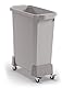 Durable Rollwagen für Mülleimer DURABIN® 60L, Rolluntersatz aus recycl. PP, verkettbar, graphit, 334037